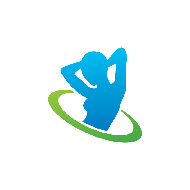 减肥标志模板设计图片下载