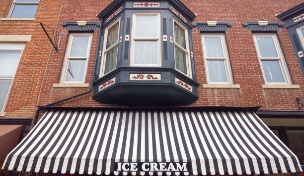 冰淇淋遮阳篷图片下载