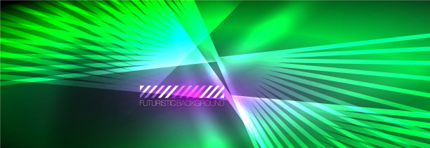 霓虹灯动态光束抽象壁纸图片下载