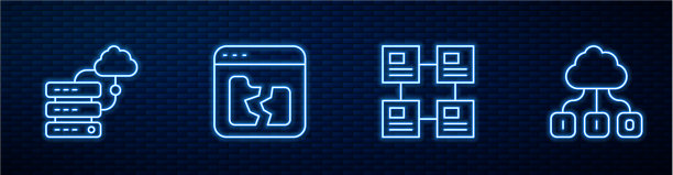 设置线、层次结构、组织结构图、网络云图片下载