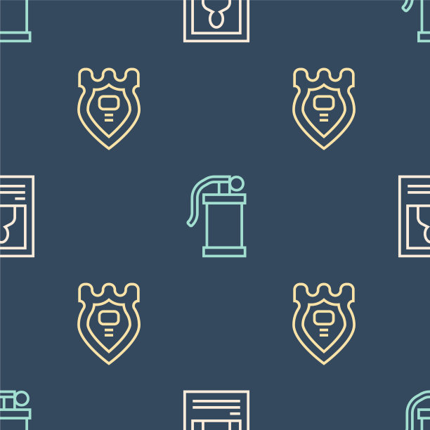 设警徽和手线通缉海报图片下载