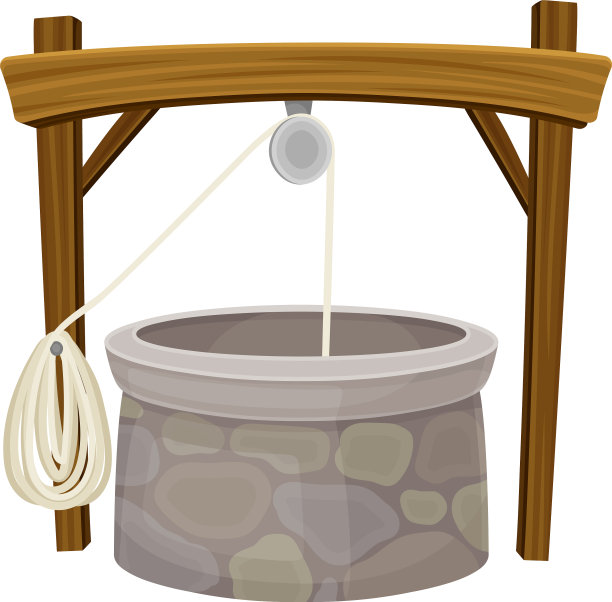 石头以及建筑物在地面上图片下载