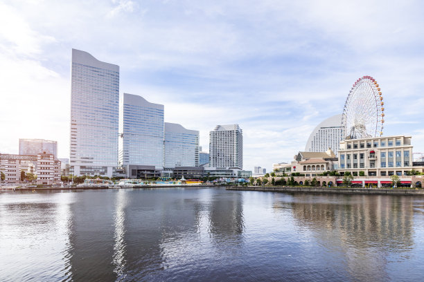 横滨的天际线图片下载