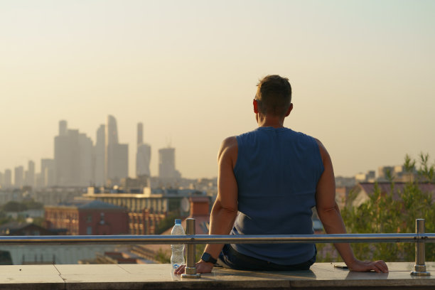 看莫斯科的城市风景很帅图片下载