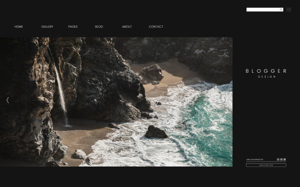 博客主页模板图片下载