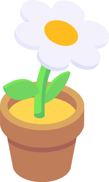 盆栽的菊花图片下载