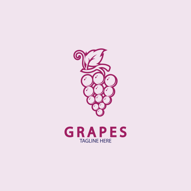葡萄图标设计图片下载