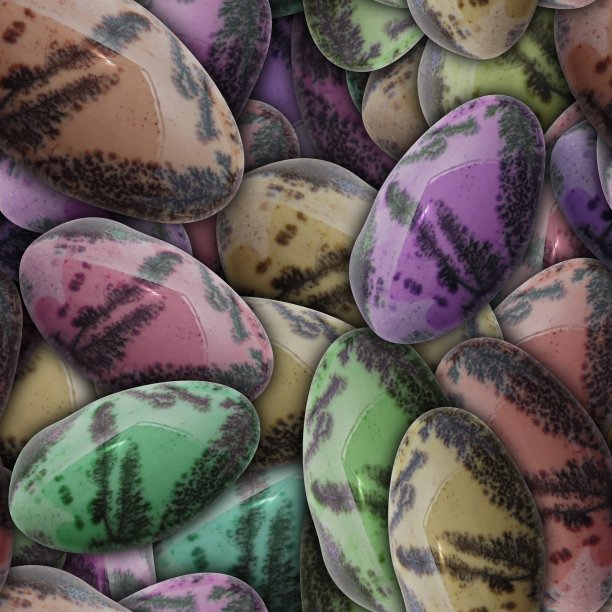 潮湿的海石背景。无缝的彩色图案。卵石纹理。宏观的特写镜头。图片下载