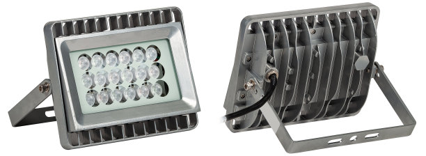 户外防水LED面板隔离白色背景图片下载