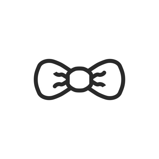 领带图标矢量插图图片下载