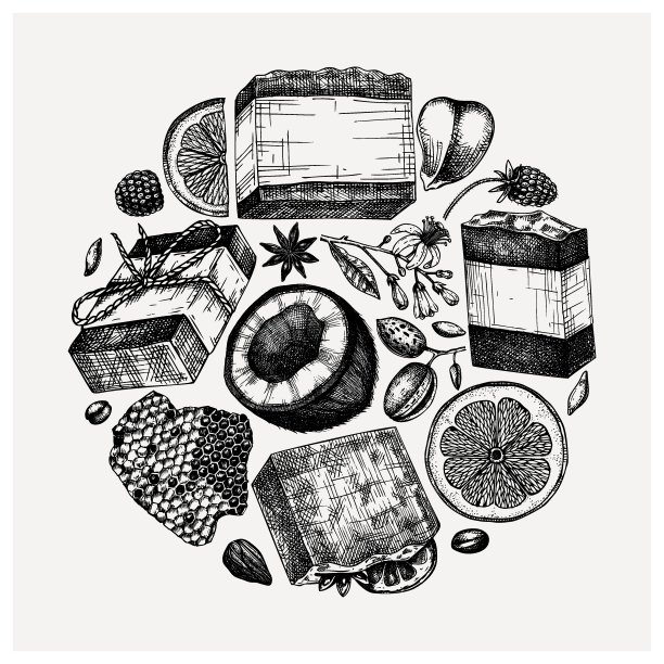 肥皂制作设计图片下载