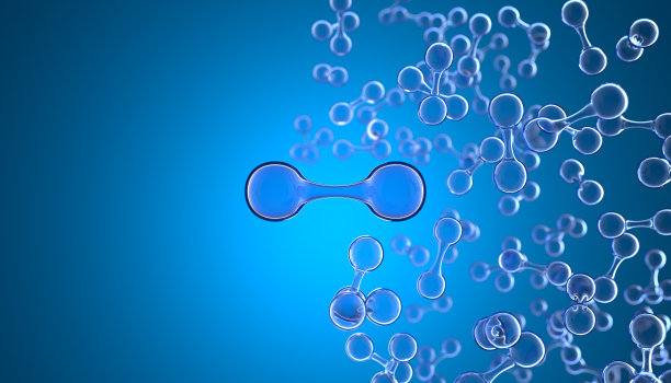 摘要纳米分子结构概念图片下载