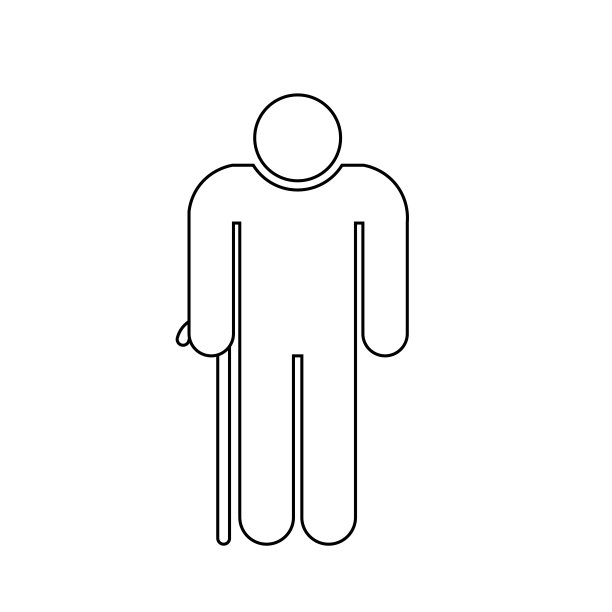 老人偶像人们在运动中积极生活方式的标志图片下载