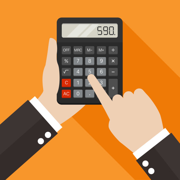 手握计算器，使用计算器图片下载