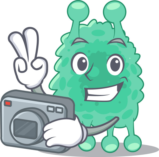 一名专业摄影师拍摄了葡萄固氮菌图片下载