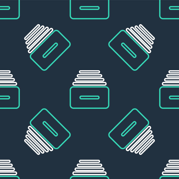 线抽屉与文件图标隔离无缝图片下载