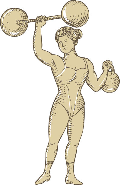 古老的马戏团女强人女性或女士图片下载