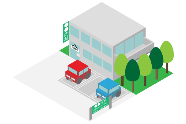 等距内科医院大楼图片下载