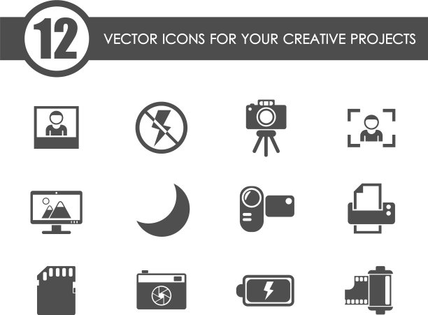 摄影的图标图片下载