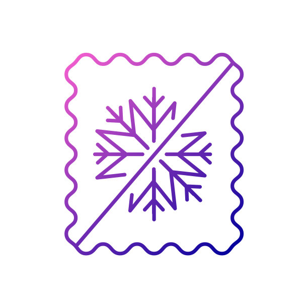 保暖内衣轮廓图标。天气的保护。保温织物特性图片下载