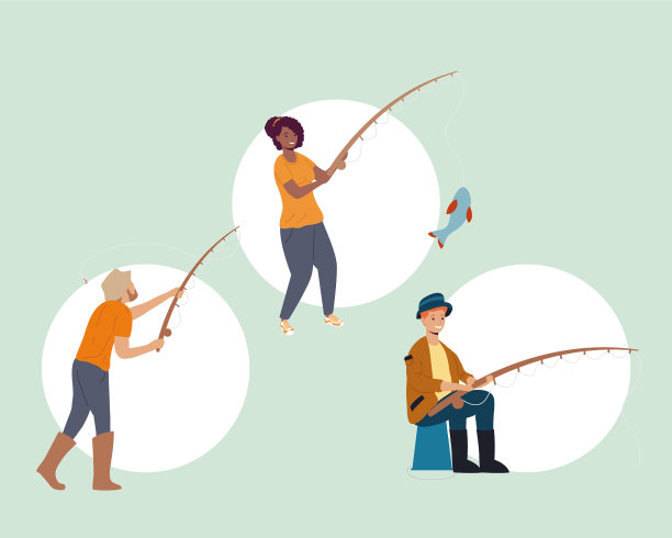 渔民漫画人物图片下载