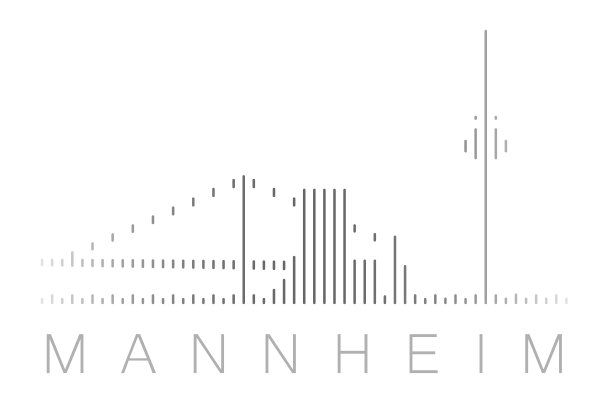 垂直酒吧曼海姆地标天际线图片下载