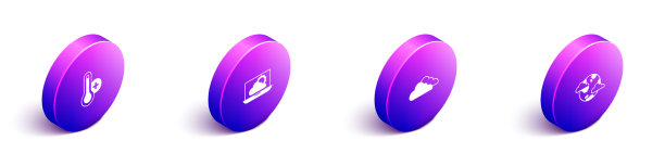 设置等距气象温度计天气图片下载