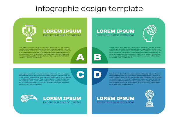 设线高尔夫球奖杯与高尔夫球图片下载
