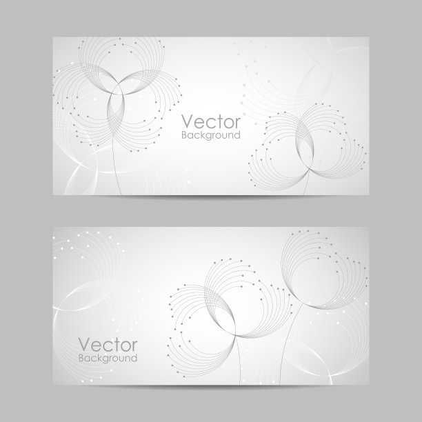 用连接线和点设置横幅图片下载