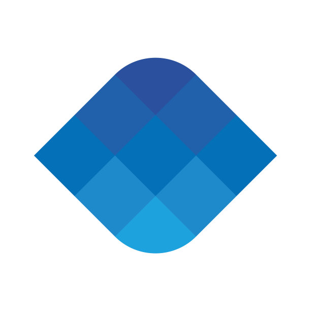 抽象像素马赛克标志设计图片下载