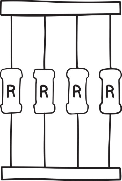 电阻带图标图片下载