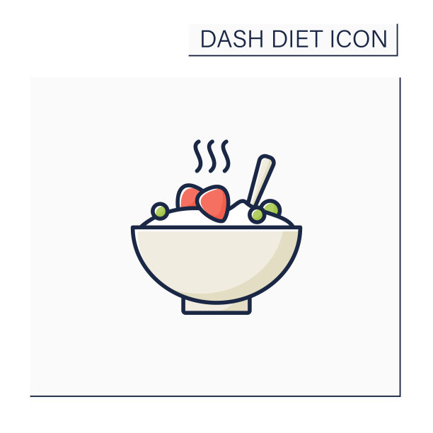 粥碗颜色图标图片下载