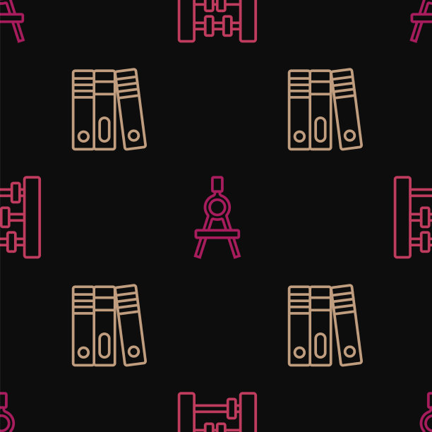 设线、算盘、办公画册图片下载