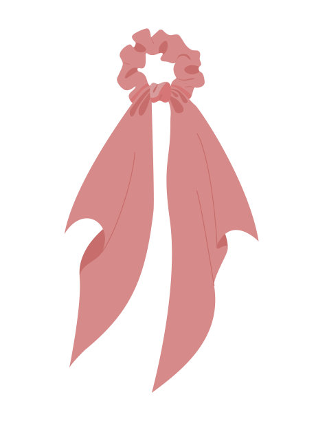 粉红色的卷曲有弹性的发胶图片下载