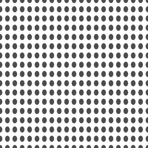 黑点单色无缝几何图案。图片下载