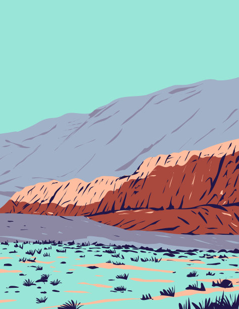 红岩峡谷在红岩峡谷国家公园图片下载