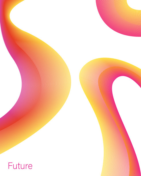 现代风格的抽象设计模板。明亮的背景。插图。图片下载