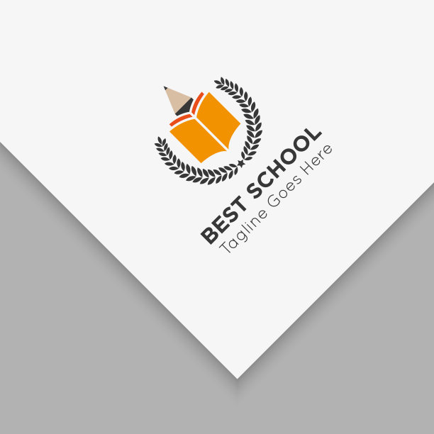 学校大学图标和符号矢量模型插图设计模板图片下载