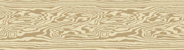 浅米色木纹纹理背景。空的自然树形图案，无缝的样本模板。现实板材，波状胶合板纤维。矢量图图片下载