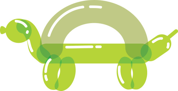 乌龟形状的气球图片下载