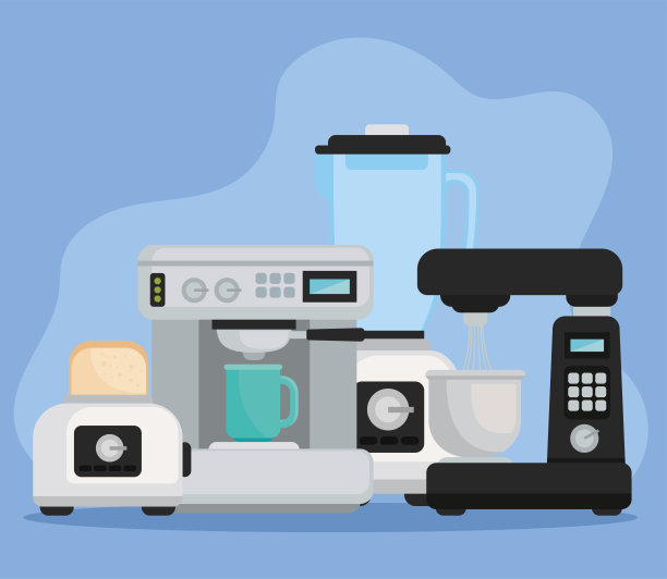 咖啡店电器图片下载