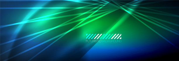 霓虹灯动态光束抽象壁纸图片下载