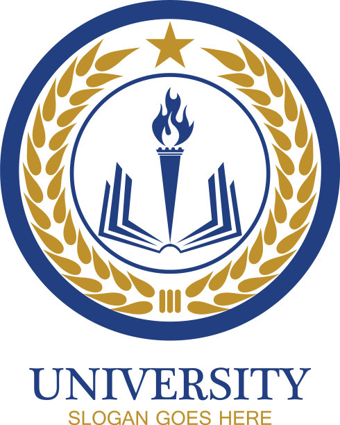 大学学院和课程标志设计图片下载