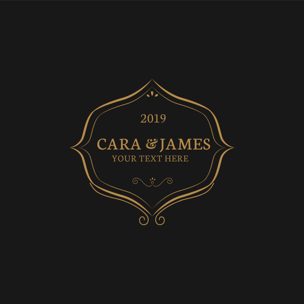 婚礼邀请会徽图片下载