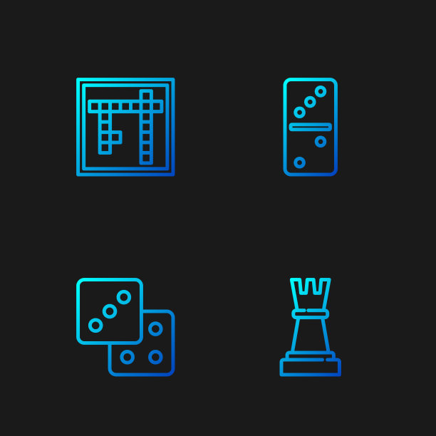 设线象棋游戏骰子宾果和多米诺图片下载