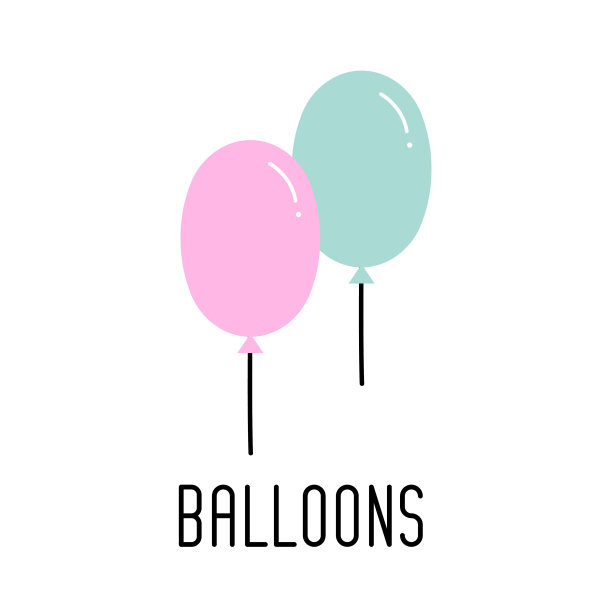 空气气球图标图片下载