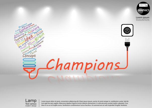 灯泡。插画业务。设计创意和概念思维。为了成功，计划，思考，搜索，分析，沟通，未来的想法，创新技术现代。矢量图片下载