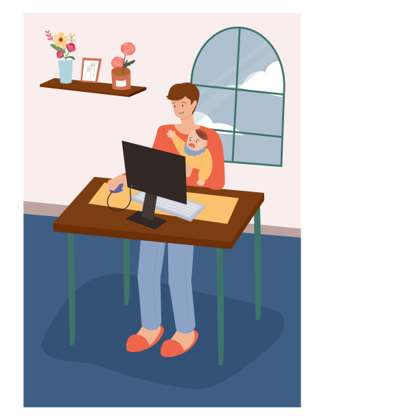 居家办公图片下载