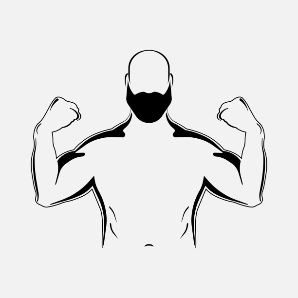 肌肉男偶像图片下载