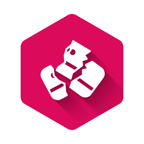 白剪刀剪信用卡图标孤立图片下载